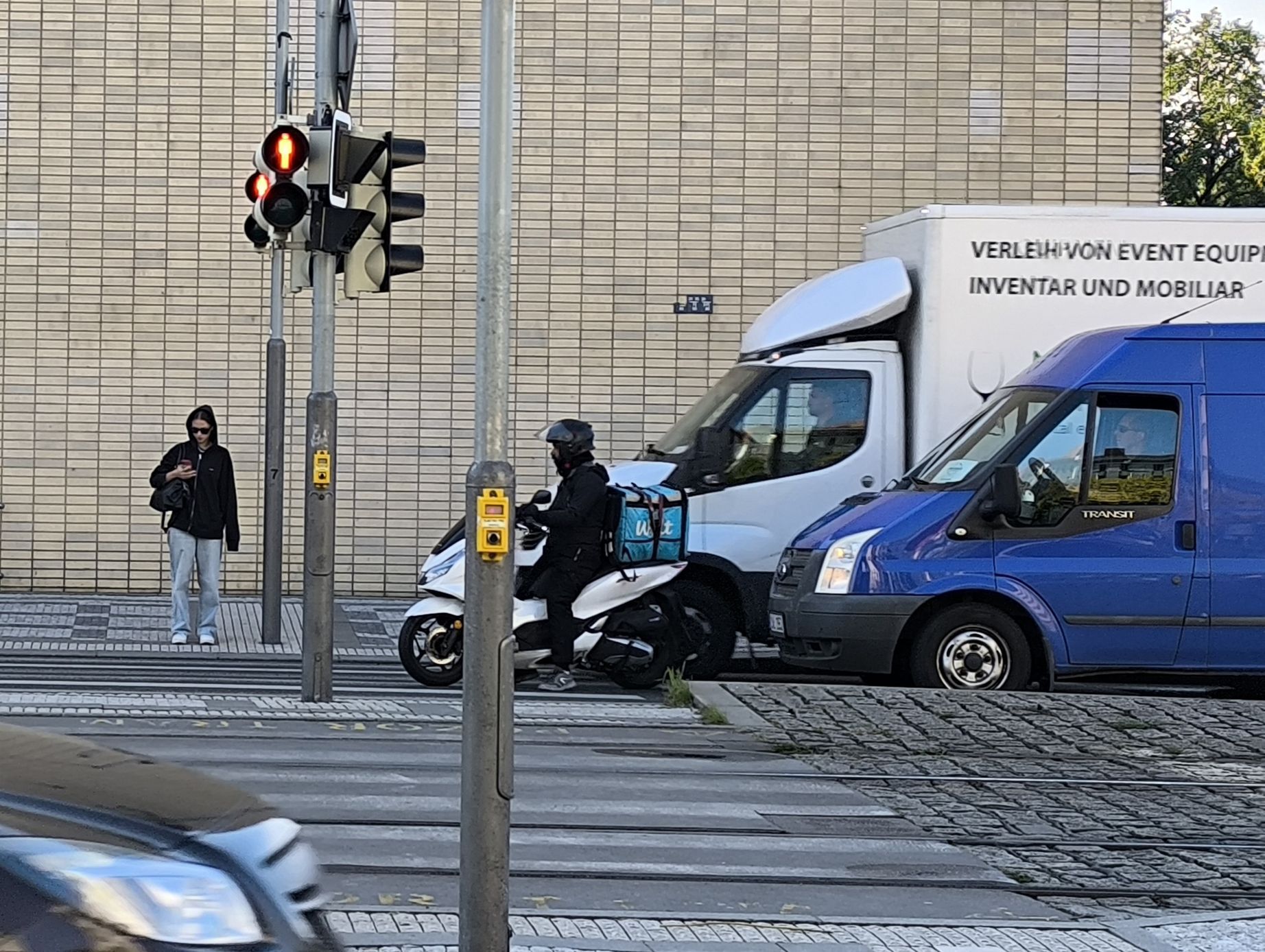 Cyklopruh a motorkáři