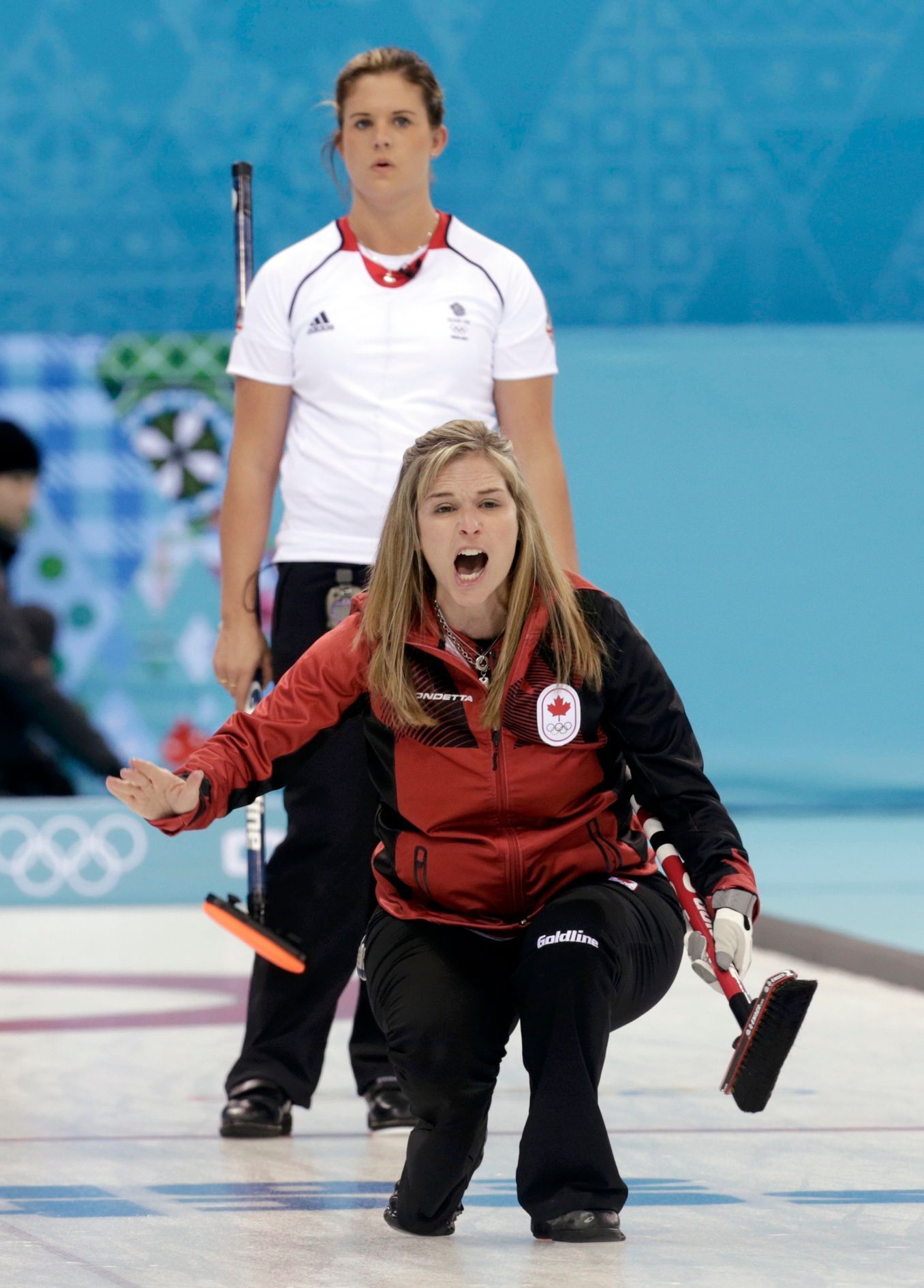 Jennifer Jonesová na olympidáě v Soči 2014
