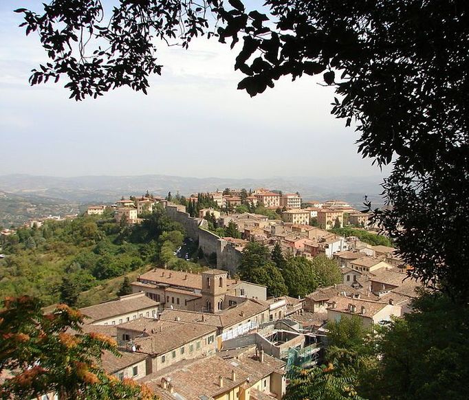 Město Perugia.