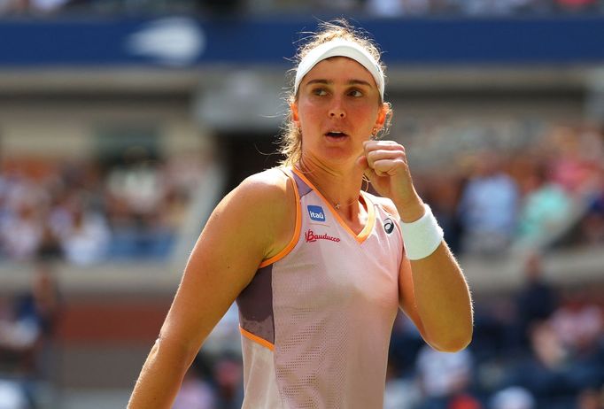 Karolína Muchová - Beatriz Haddadová Maiaová, čtvrtfinále US Open 2024