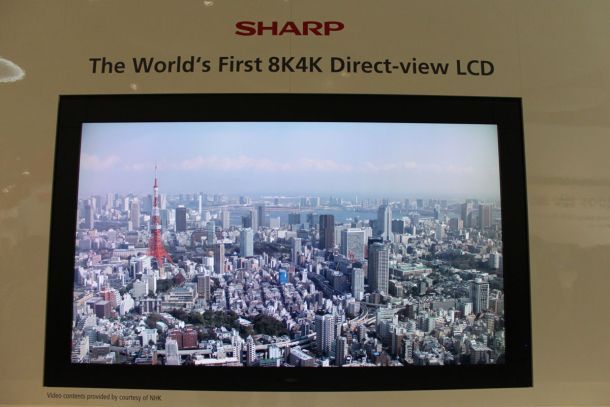 Sharp 8K televize