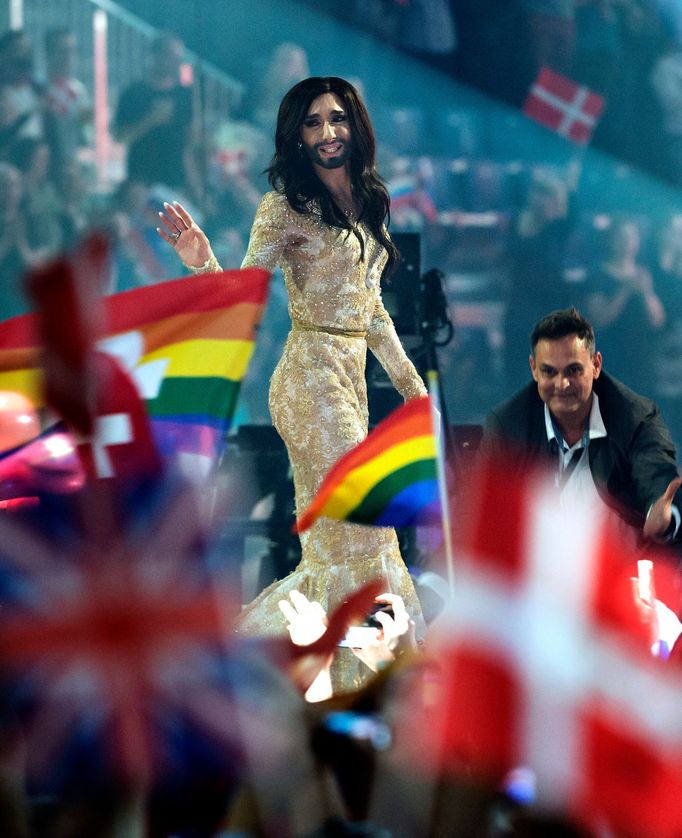 Conchita Wurst na soutěži Eurovize 2014