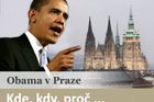 Obama v Praze bude řečnit z Hradu. Chce mít krytá záda
