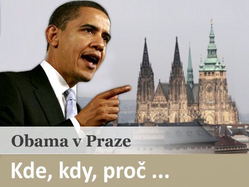 Obama v Praze - kde, kdy, proč