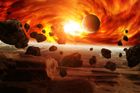Meteority - Země - vznik života - počátky Země