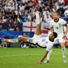 Jude Bellingham dává gól v osmifinále Eura 2024 Anglie - Slovensko