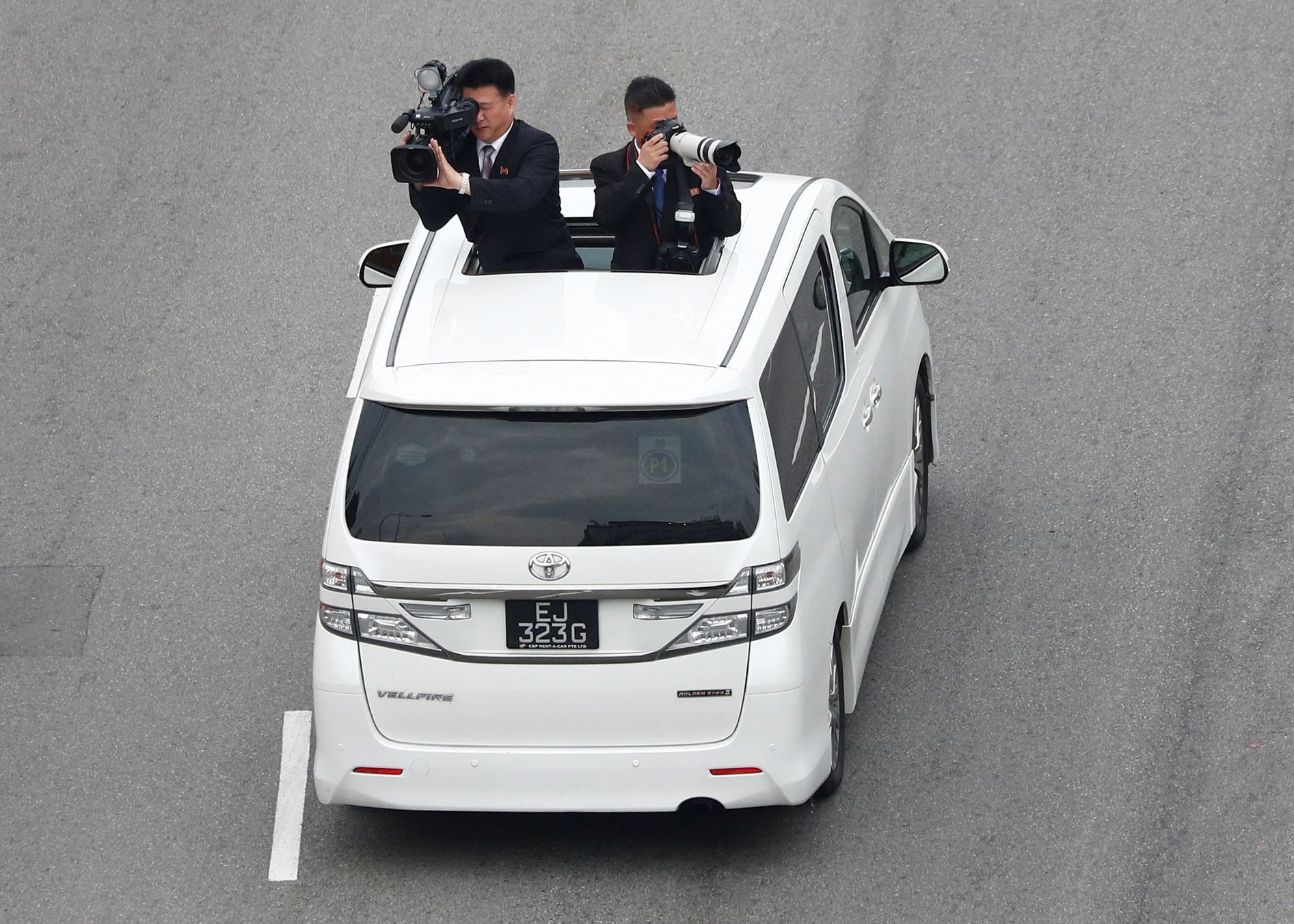 Foto / Summit Donalda Trumpa a Kim Čong-una / Reuters / 12.6. 2018 / 3