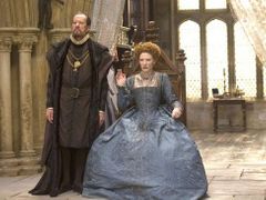 Královna Alžběta: Zlatý věk - Geoffrey Rush a Cate Blanchettová