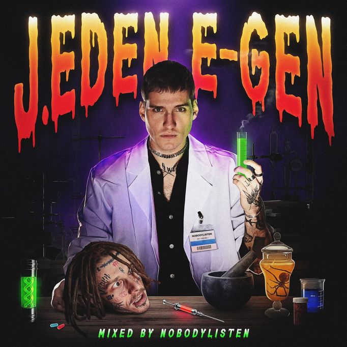 Obal mixtapu J. Eden E-Gen.