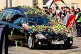 Při pohřbu prezidenta Lecha Kaczyńského, který zahynul při letecké havárii asistovalo i pohřební Maserati Quatroporte