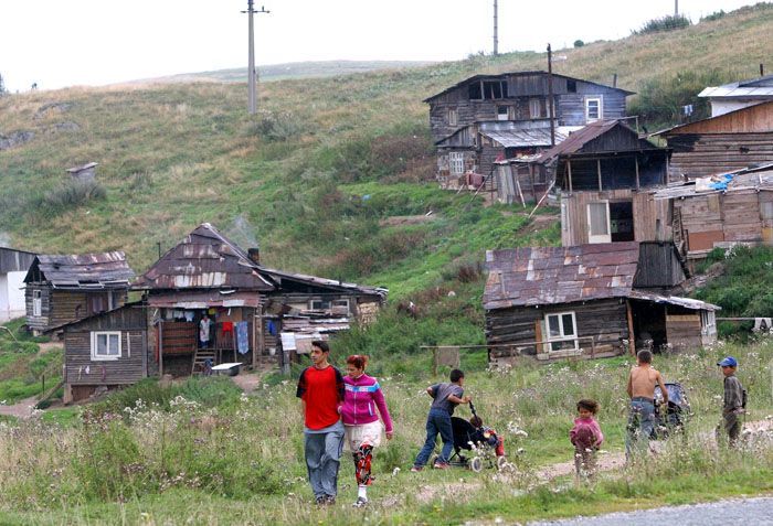Romské osady na Slovensku