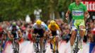 Slovenský cyklista Peter Sagan ze stáje Liquigas-Cannondale si dojel pro vítězství v Boulogne-sur-Mer během 99. Tour de France.