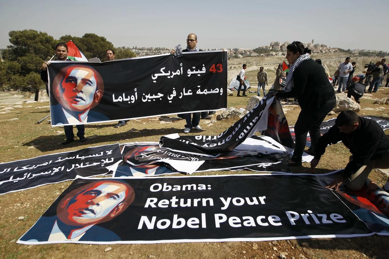 Fotogalerie: Obama v Izraeli