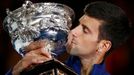 Novak Djokovič ve finále Australian Open 2016