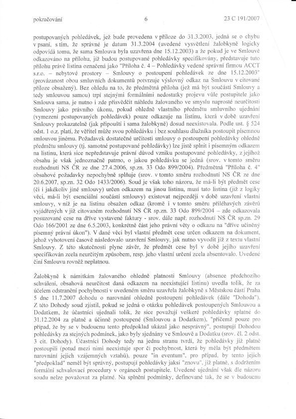 Rozsudek Prahy 2