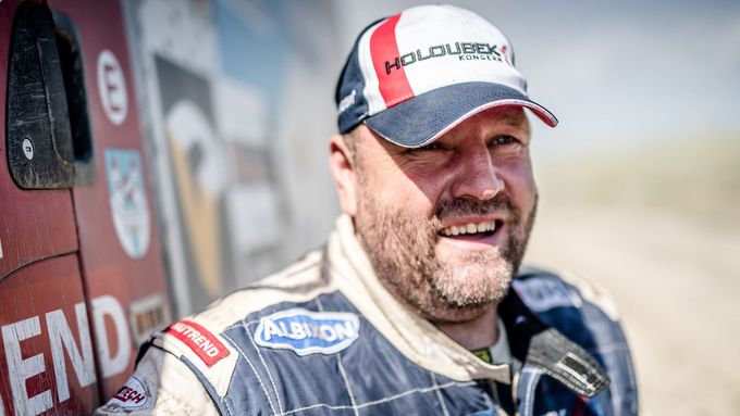 Martin Kolomý na Rallye Hedvábná stezka 2017.