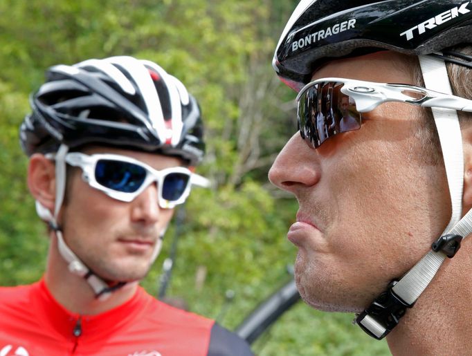 Andy a Frank Schleck