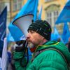 Stávka odborů, protest, demonstrace, pochod
