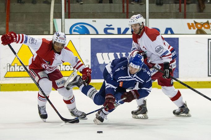 HC Slavia Praha - HC Rytíři Kladno (Nathan Robinson a Denis Kindl)