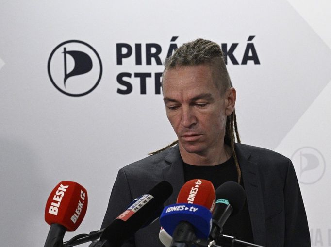 Ivan Bartoš po spočítání výsledků krajských a senátních voleb v roce 2024.