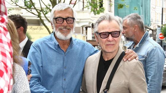 Jiří Bartoška a Harvey Keitel