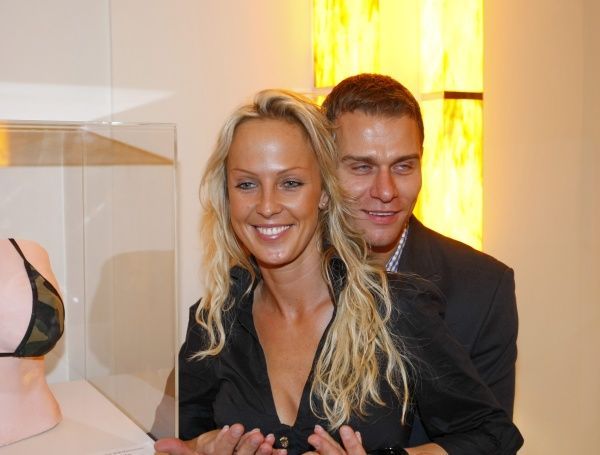 Zuzana Belohorcová s přítelem.