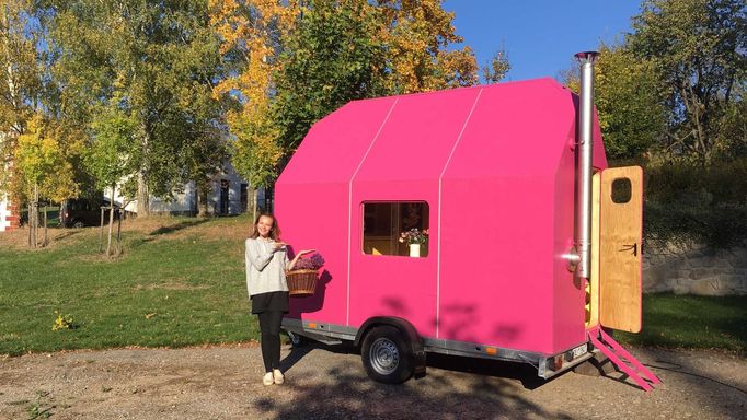 Magenta Tiny House