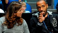 Jeho výhře nad Jo Wilfriedem Tsongou přihlížela jeho manželka Mirka i francouzský fotbalista Thierry Henry.