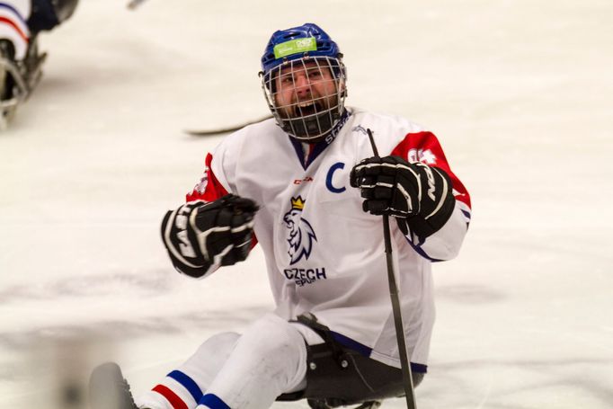 Česko - Norsko, čtvrtfinále MS v parahokeji 2019 (Michal Geier)