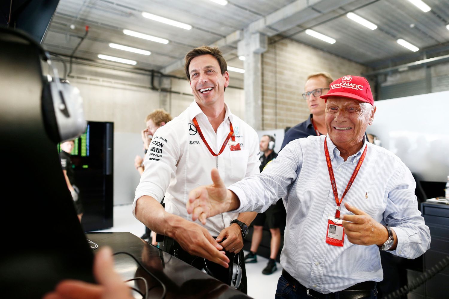 F1: Toto Wolff a Niki Lauda, Mercedes