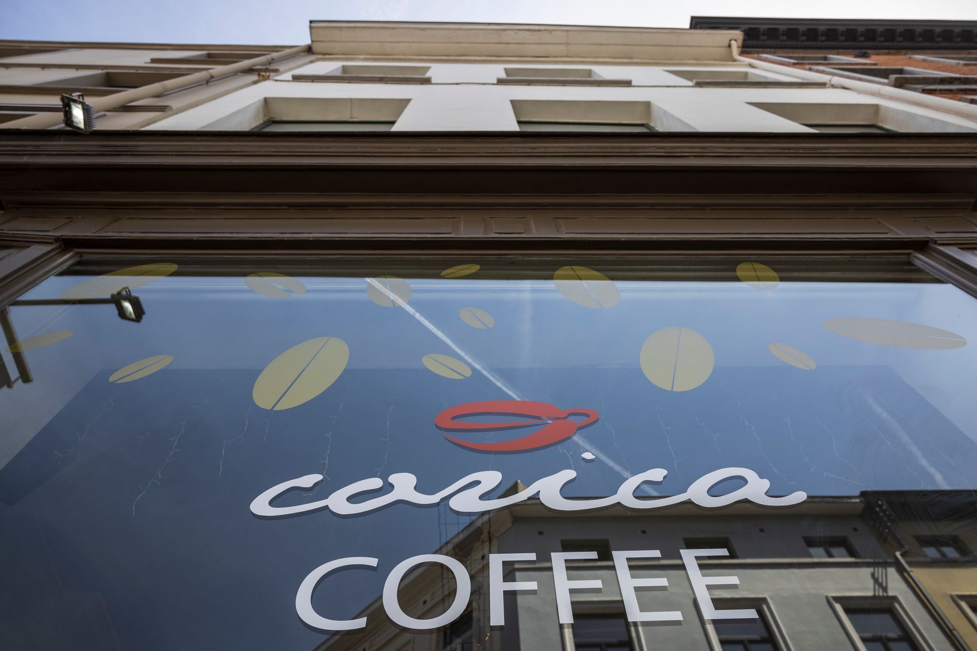 Kavárna Corica, Brusel.