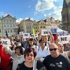 Demonstrace Milion chvilek Staroměstské náměstí