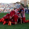 Atletico Madrid slaví vítězství v Getafe