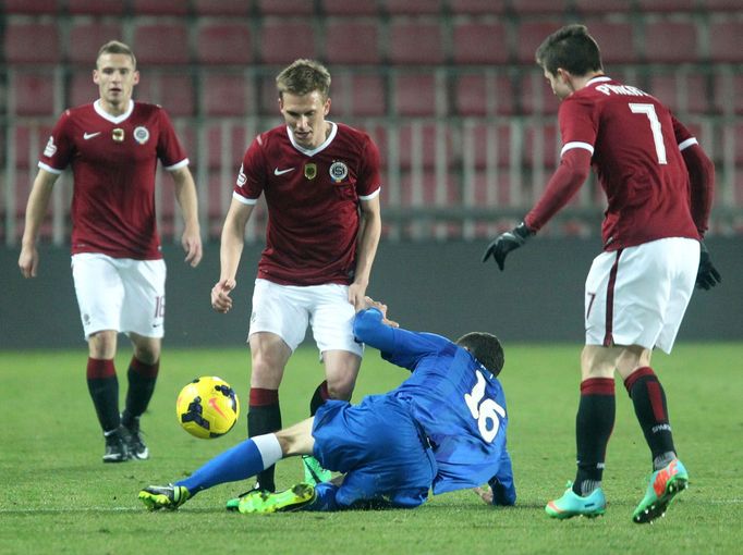 Sparta vs. Brno, utkání Gambrinus ligy