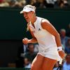 Angelique Kerberová v semifinále Wimbledonu 2018