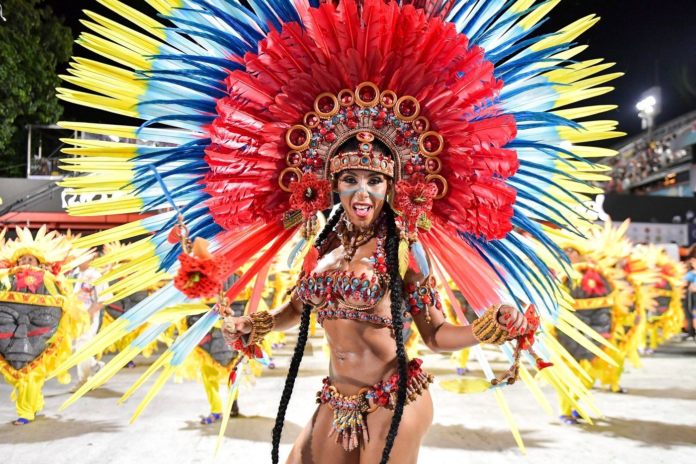 karneval, Rio, nahota