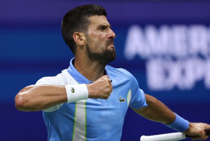 Novak Djokovič v semifinále US Open 2023