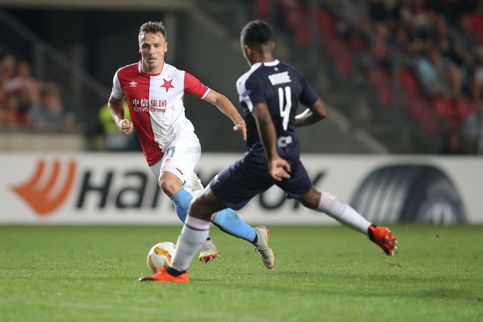 EL: Slavia vs. Bourdeaux: Stanislav Tecl