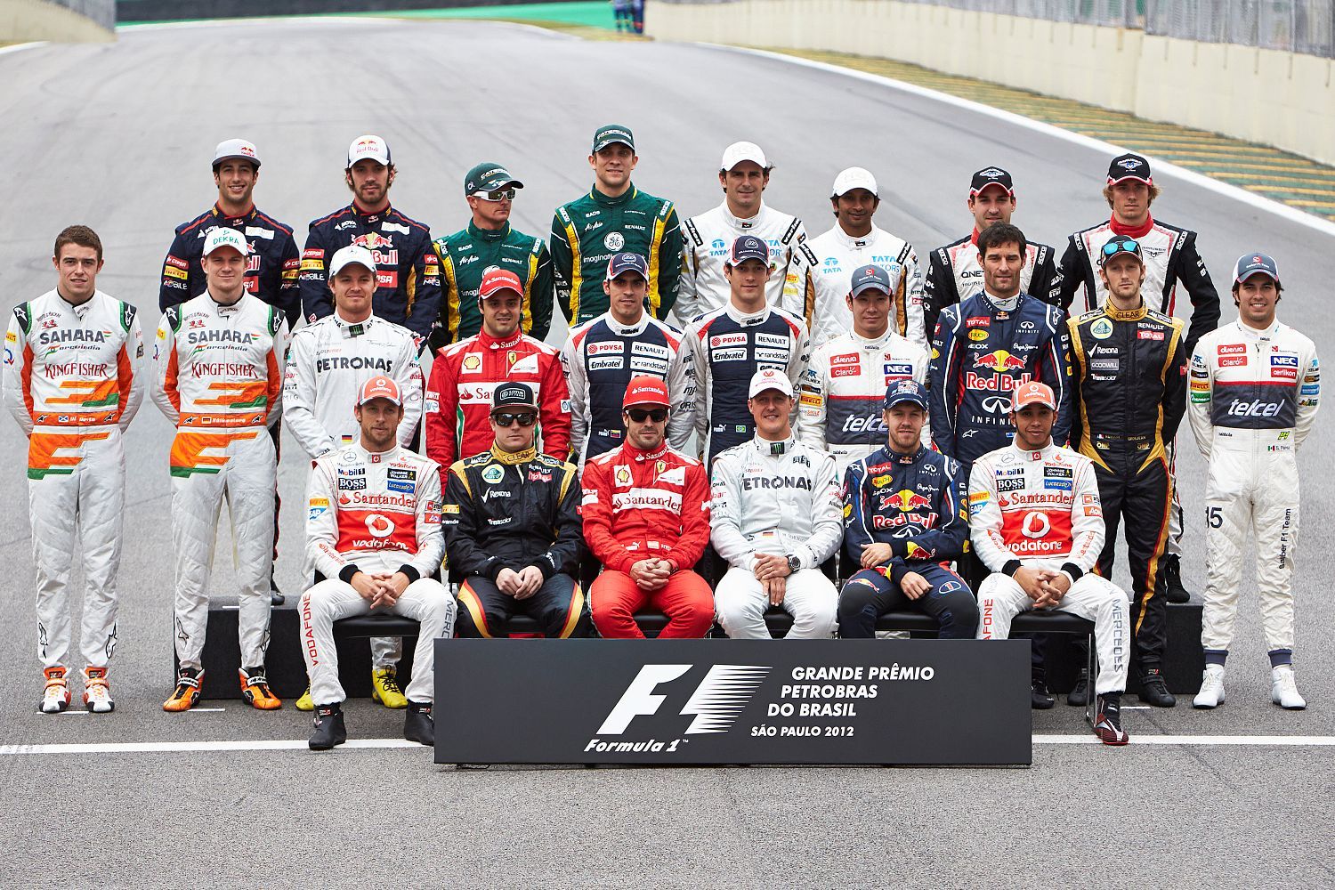 Piloti F1 2012