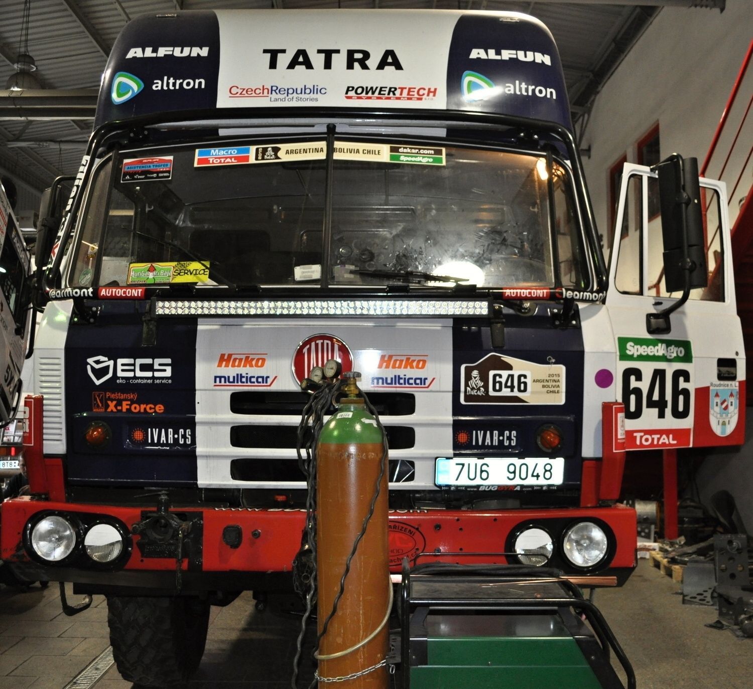 Buggyra před odjezdem na Dakar 2016