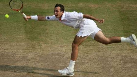 Radek Štěpánek ve čtvtfinále Wimbledonu