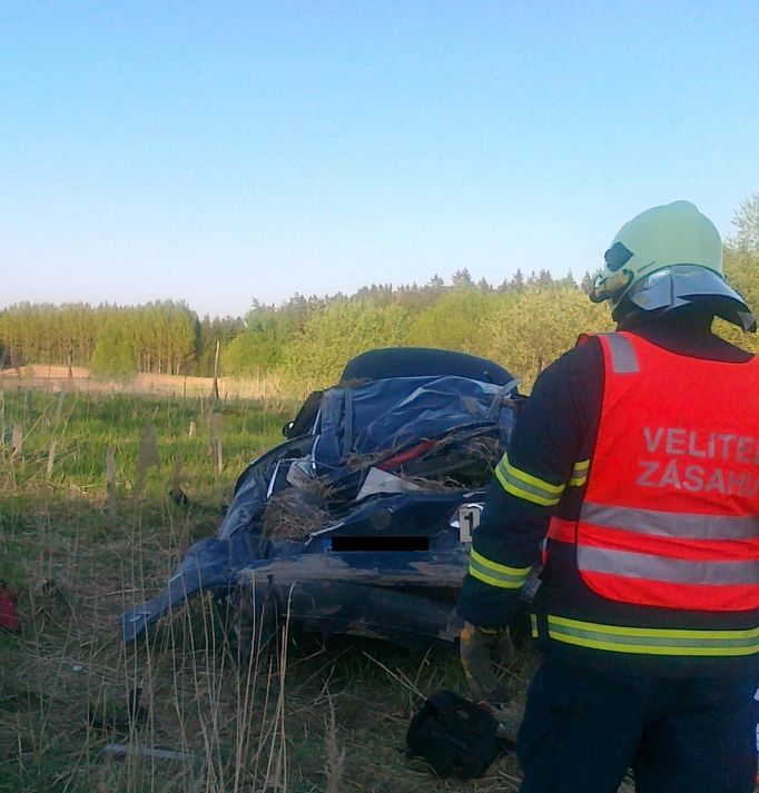 Havárie u Poličky: Řidič je podezřelý ze spáchání přečinu usmrcení z nedbalosti