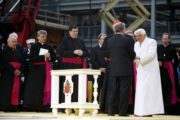 Papež na Ground Zero