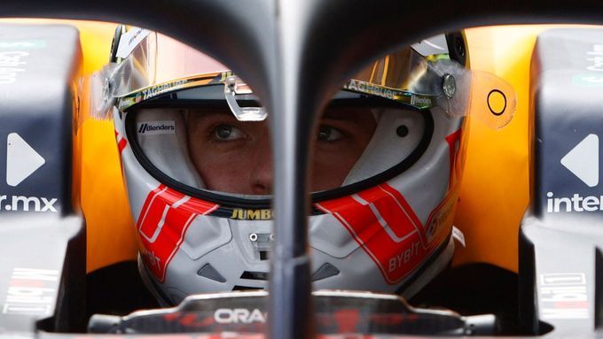 Max Verstappen (Red Bull) během GP Ázerbájdžánu F1 2023