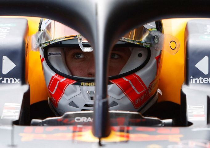 Max Verstappen (Red Bull) během GP Ázerbájdžánu F1 2023