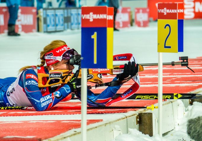 SP v Östersundu, 15 km Ž: Gabriela Soukalová