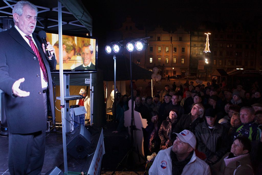 prezidentská kampaň Miloše Zemana