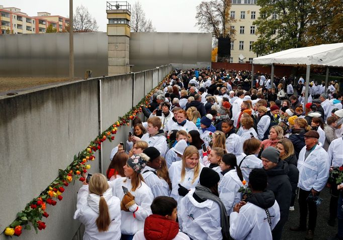 Oslavy 30. výročí pádu berlínské zdi