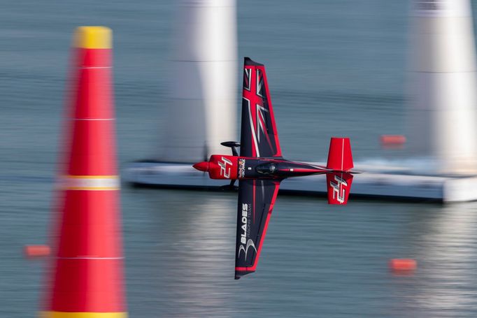 Ben Murphy na závodě Red Bull Air Race v Kazani 2018