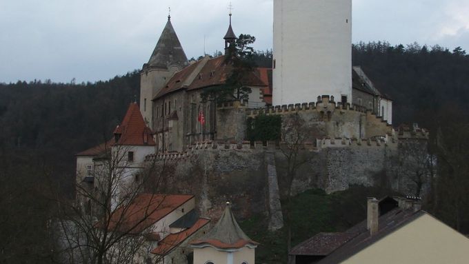 FOTO Středověký hrad Křivoklát